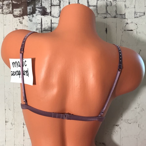 VS EMBELLISHED TRIANGLE BRALETTE - Picture 2 of 5